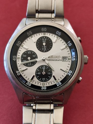 Seiko panda chronograph - seiko,