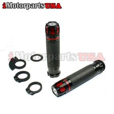 RACING HAND GRIPS W/ THROTTLE TUBE FOR MONSTER MOTO MM-B80 80CC 105CC MINI BIKE