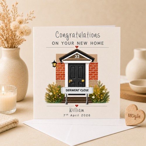 New home card - home,