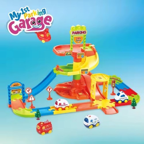 Toys parking garage - toys, –