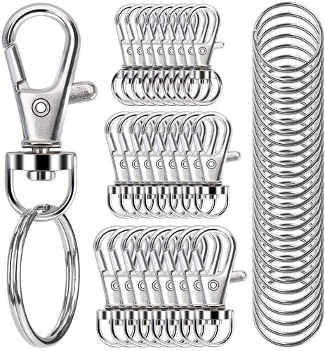 100pcs swivel snap - swivel, with