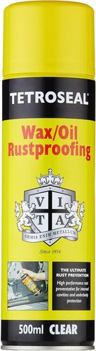 Tetroseal wax oil rustproofing - tetroseal,