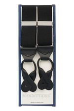 Black Button on Braces for