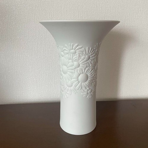 Rosenthal white porcelain vase - porcelain,