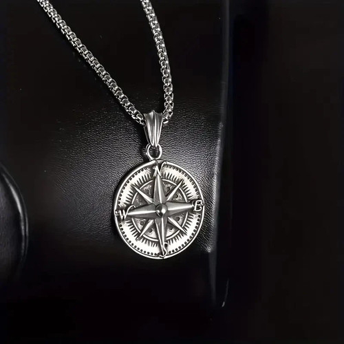 Classic retro punk compass - retro,