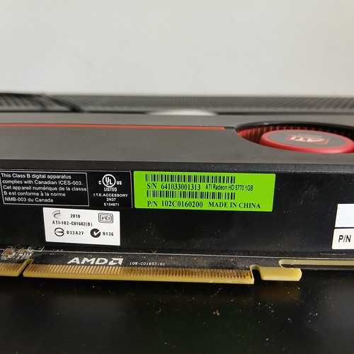 Ati radeon 5770 - radeon, pcie