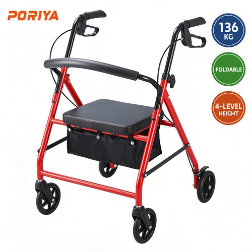 Poriya wheel rollator walker - 4,