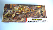 ANTIQUE SCALE OO PANZER IV TANK RED BAND AIRFIX KIT GOOD CONDITION 1969