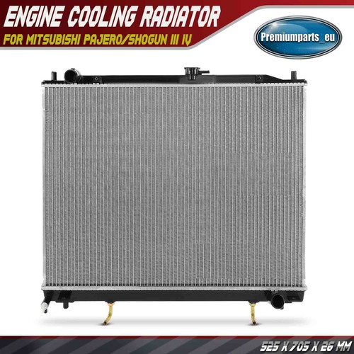 Engine coolant radiator for - engine,