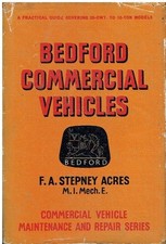 BEDFORD K M O TA TD TC TJ S R TRUCKS (INCL WW2) & BUSES 1940-61 REPAIR HANDBOOK