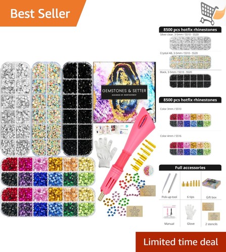 Hot fix applicator kit with - fix,