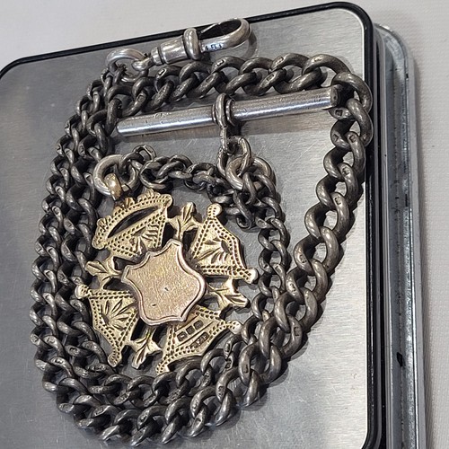 Antique silver pocket watch - hm,