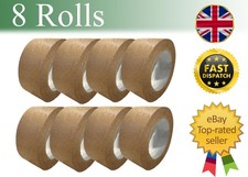 Brown Kraft Paper Tape Packing Self Adhesive Strong Eco Packaging 72mm x 50m