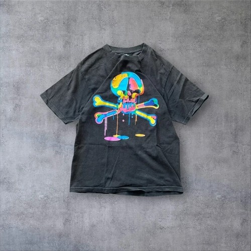 Black graphic stussy shirt - black,