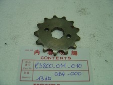 13 Tooth Box Outlet Sprocket for CD50K1 MTX50SC C50Z 77 MT50 90/93re