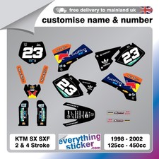 CUSTOM KTM MX Graphics Kit