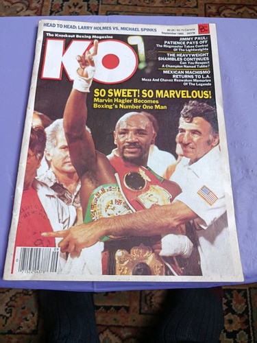 Boxing magazine - magazine, ko