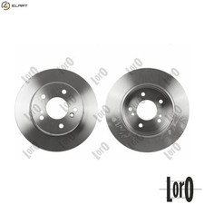 2x BRAKE DISC 231-04-016 FOR