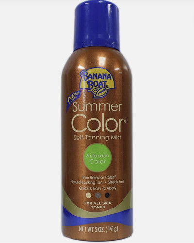 Banana boat summer color self - color,