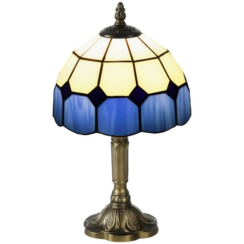 Homcom tiffany style table - homcom, tiffany-style