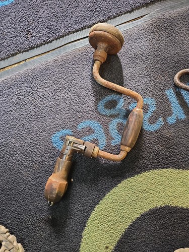 Antique ratchet bit - ratchet, brace