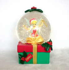 Disney Store Tinkerbell Christmas Snow Globe 2006. Exclusive.  Great condition. 