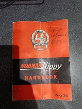 NORMAN NIPPY DE LUXE MOPED Owners Riders HANDBOOK Manual