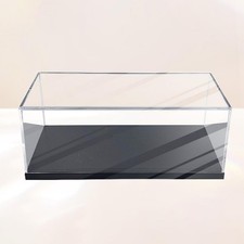 Acrylic Model Car Display Case 1:24 Scale Storage Box for Model Vehicles