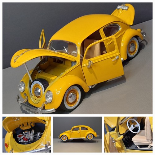 Vintage beetle 1955 bburago - vintage,