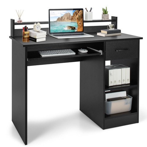 Wooden computer desk - wooden,