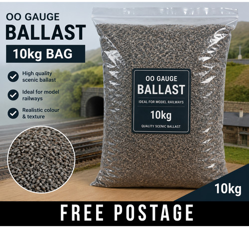 Gauge real stone ballast - stone,
