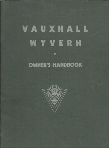 Vauxhall wyvern 1956 - wyvern, issue