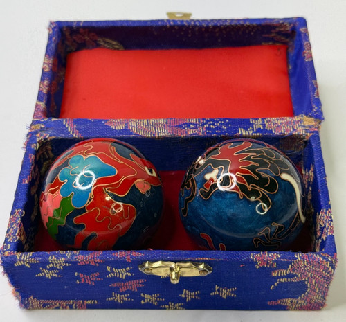 Vtg chinese baoding balls - chinese,