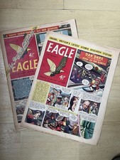 Vintage 2x Eagle Comics 1956/7