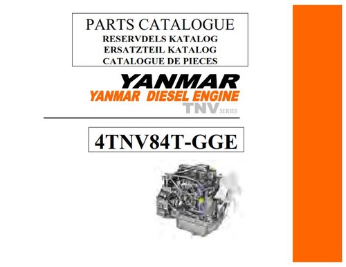 Yanmar 4tnv84t gce - yanmar, tnv
