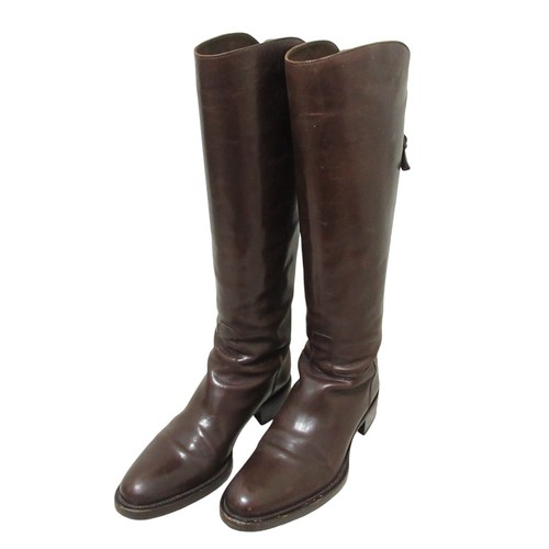 Sartore leather jockey boots - leather,
