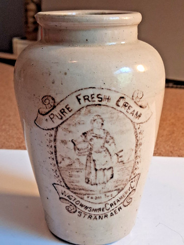 Antique cream pot older - antique, (older