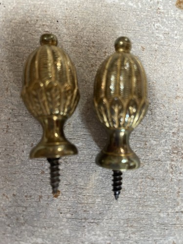 Pair solid brass - solid,
