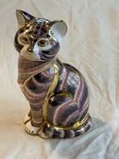Royal Crown Derby Imari Cat
