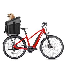 Pet Carrier Backpack Dog Bike Basket Carrier Foldable Removable MDWU