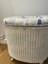 Vintage Lloyd Loom Ottoman