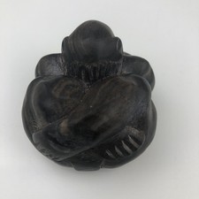 Carved Weeping Buddha Figurine