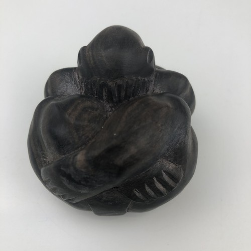 Carved weeping buddha - weeping, figurine