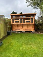 10 x 6 Pigeon Loft with Netted Box Front
