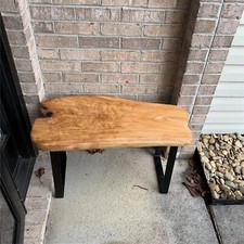 Greenage Live Edge Cedar Bench
