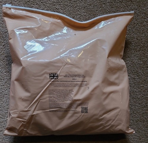 British army ration - hr,