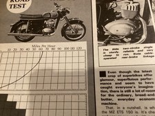 MZ 150  ETS ROAD TEST PERIOD