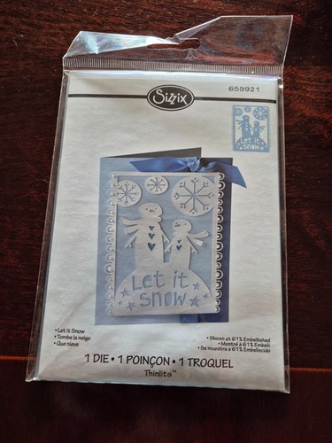 New sizzix thinlits cutting - new,