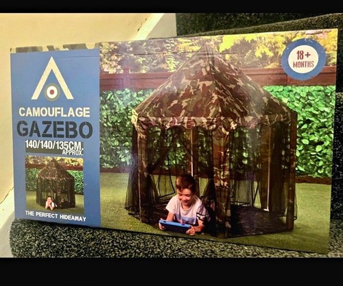Camouflage gazebo tent 140 - gazebo/tent, x