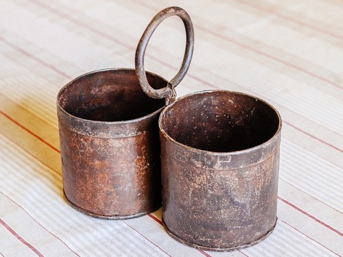 Vintage rustic double riveted - vintage,